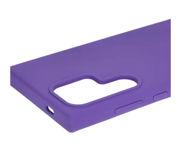 Bizon Soft Case do Samsung Galaxy S24 Ultra Fioletowy