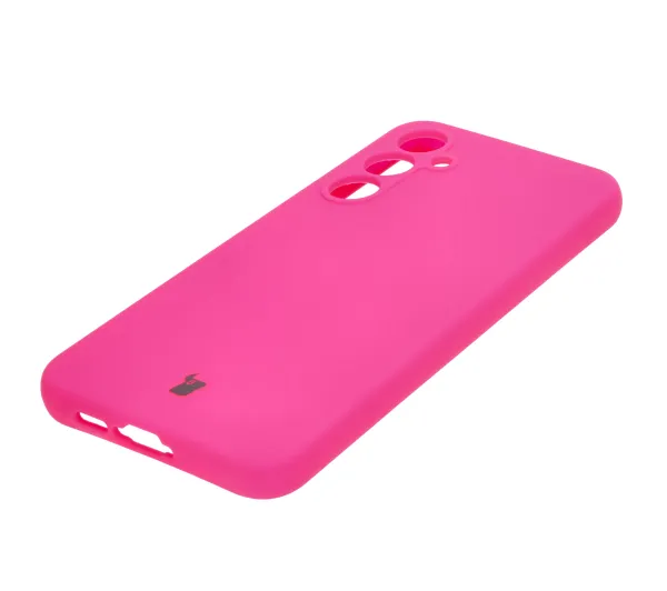 Bizon Soft Case do Samsung Galaxy A55 5G Neonowy-różowy