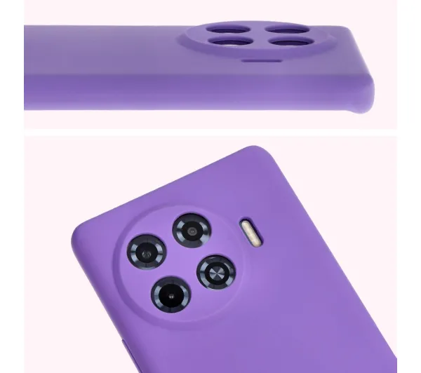 Bizon Bizon Soft Case do Tecno Spark 20 Pro+ Fioletowy