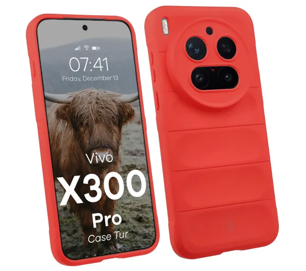 Bizon Tur do Vivo X300 Pro Czerwony