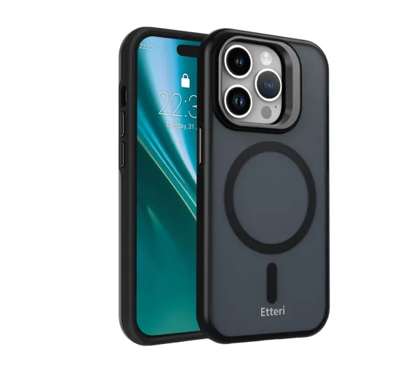 Etteri Morning Fog do iPhone 15 Pro Czarny