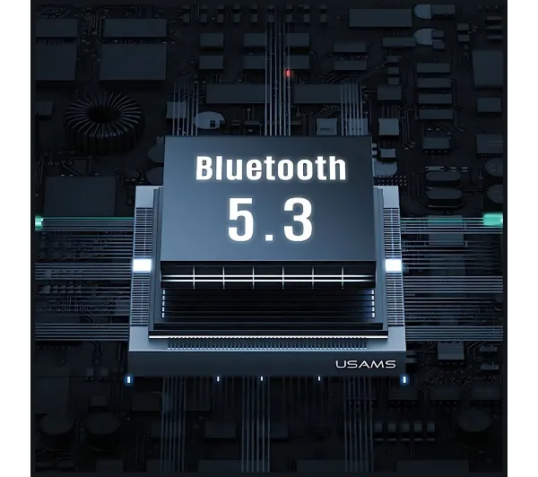 USAMS Rhymbo TWS Douszne Bluetooth 5.3 Czarny