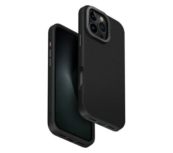 UNIQ Keva Max iPhone 16 Pro Max 6.9" Magclick Charging Czarny