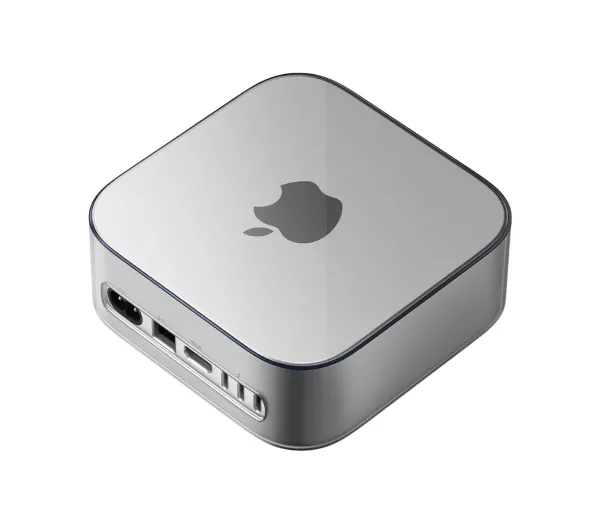 Orico TP24-2-BK-EP na MacMini M4 Szary