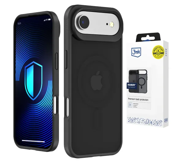 3mk Hardy Hazy MagCase do iPhone 16 Pro Max Czarny