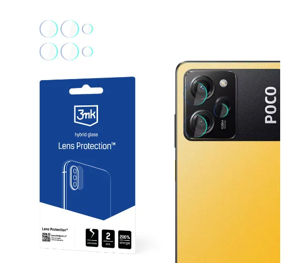 3mk Lens Protection do Poco X5 Pro 5G