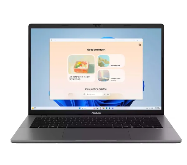 ASUS Vivobook S14 S3407AA-SF055W OLED 14" Ultra 5 325H 16GB RAM 512GB Dysk SSD Win11 Szary Funkcje AI
