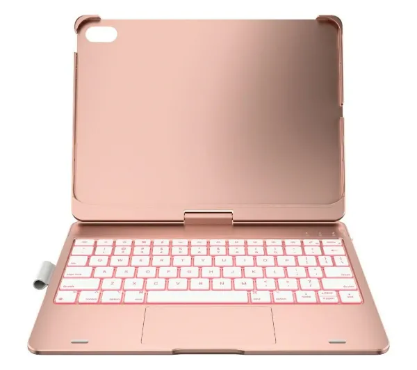 Typecase Flexbook Touch z klawiaturą do iPad 11" (A16) 2025 / iPad 10.9" 2022 Różany