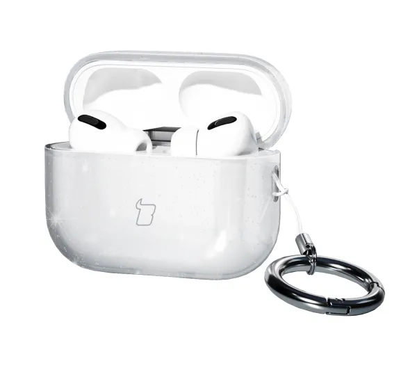Bizon Case Headphone Clear do AirPods Pro 3 Przezroczysty