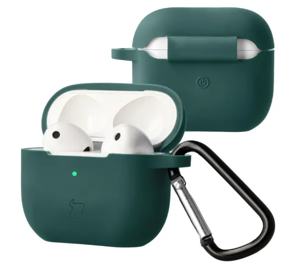 Bizon Case Headphone Silicone do AirPods 3 Ciemnozielony