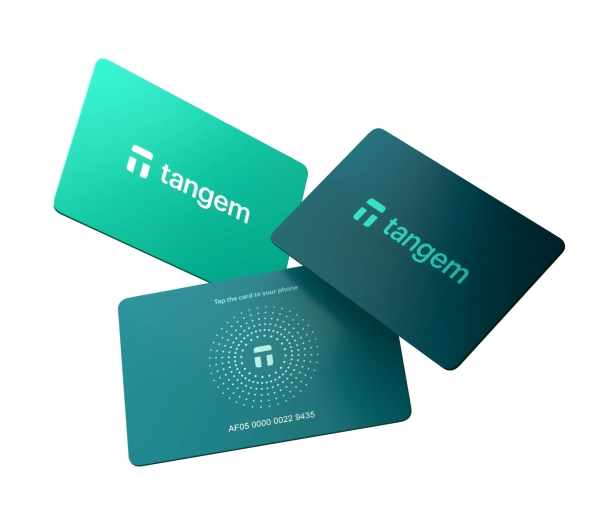 Tangem Wallet 3 Card Set Electra Sea 3szt.