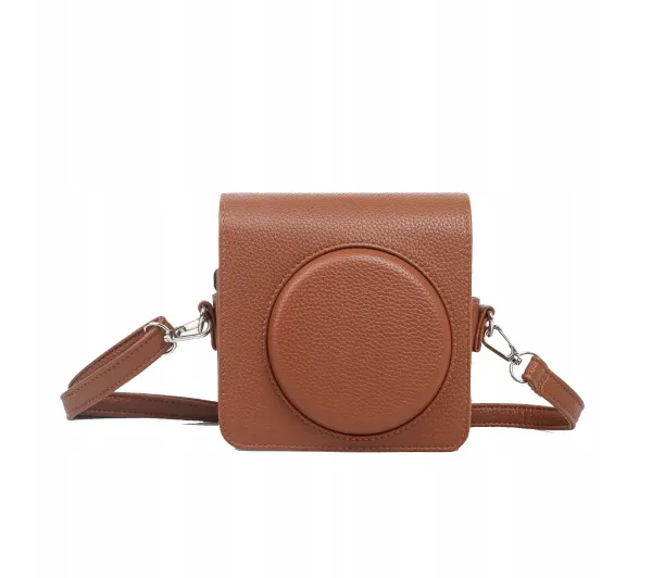 Pokrowiec LOVEINSTANT do FujiFilm Instax Square SQ40 Brązowy