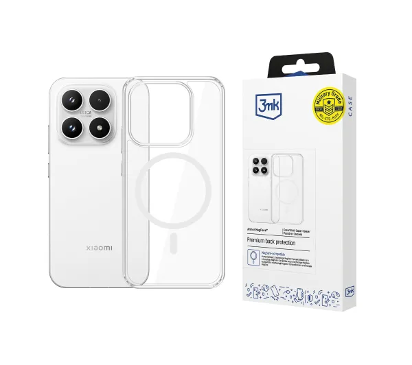 3mk Armor MagCase do Xiaomi 17 Przezroczysty