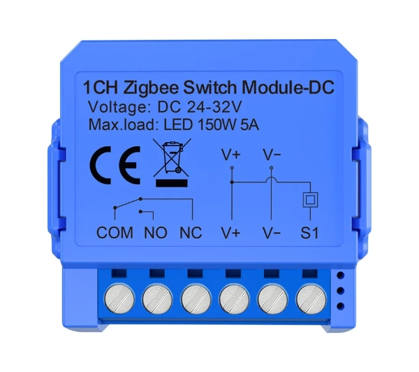 Avatto ZWSM16-DC32V-1 ZigBee ze Stykiem Beznapięciowym