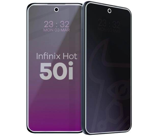 Bizon prywatyzujące Glass Mule Shadow do Infinix Hot 50i