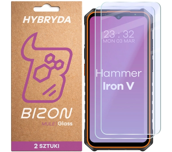 Bizon Glass Mule Duo do Hammer Iron V 2 sztuki