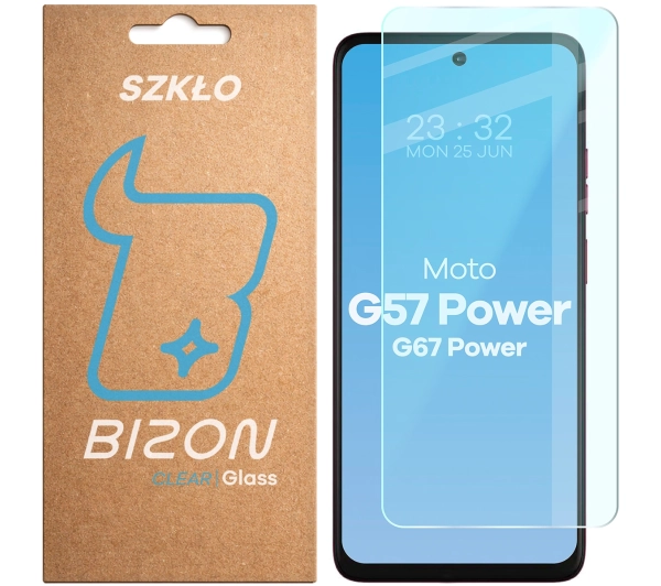 Bizon na ekran Glass Clear 2 do Motorola Moto G57 Power / G67 Power