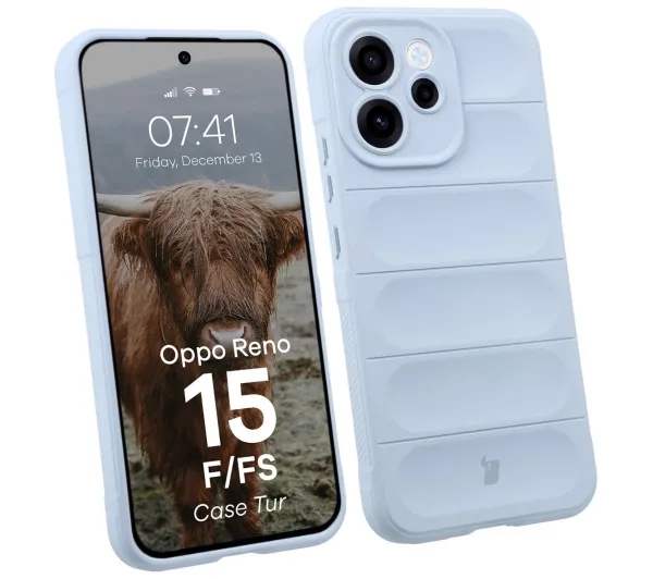 Bizon Tur do Oppo Reno 15 F / Oppo Reno 15 FS Jasnoniebieski