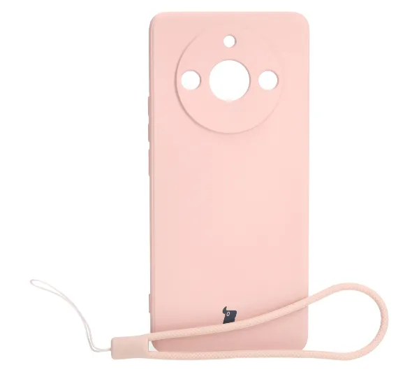 Bizon Silicone Sq do Realme 11 Pro / 11 Pro Plus Jasnoróżowy