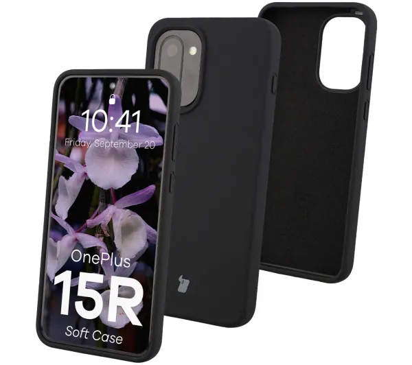 Bizon Soft do OnePlus 15R Czarny