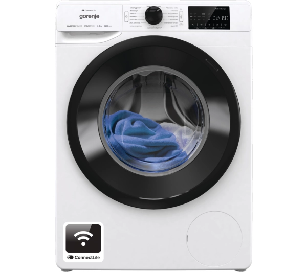 Pralki - Gorenje G400 WPNEI82SBSWIFI/PL 8kg 1200obr/min