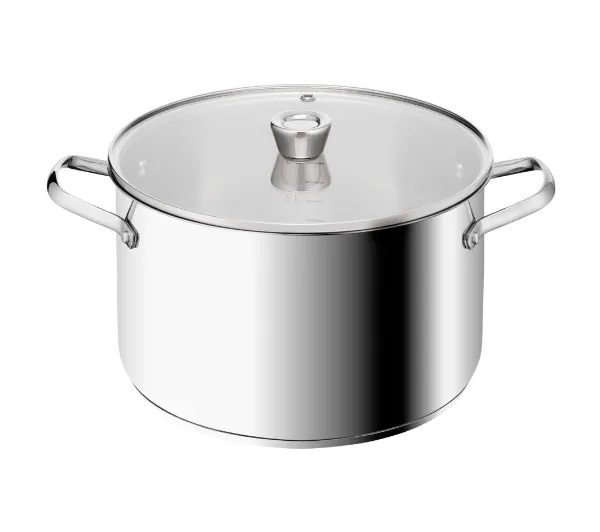 Garnki - Tefal Emotion+ E3366455 Indukcja Stal nierdzewna 9,6l