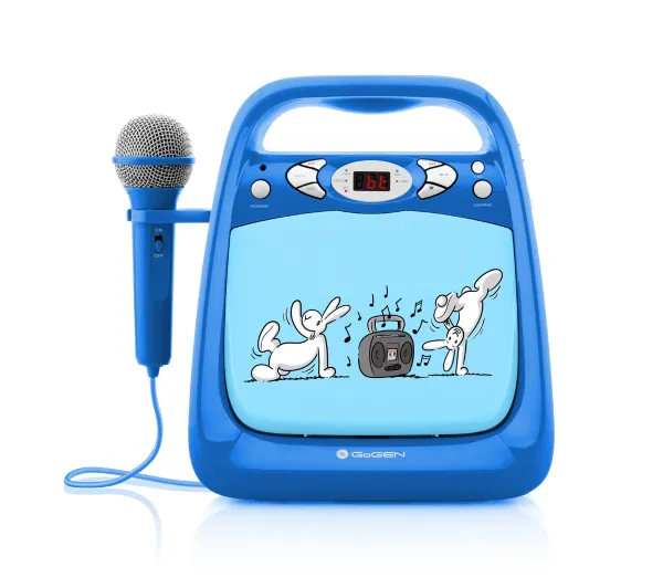 GoGEN BOBKARAOKEB Bluetooth Niebieski