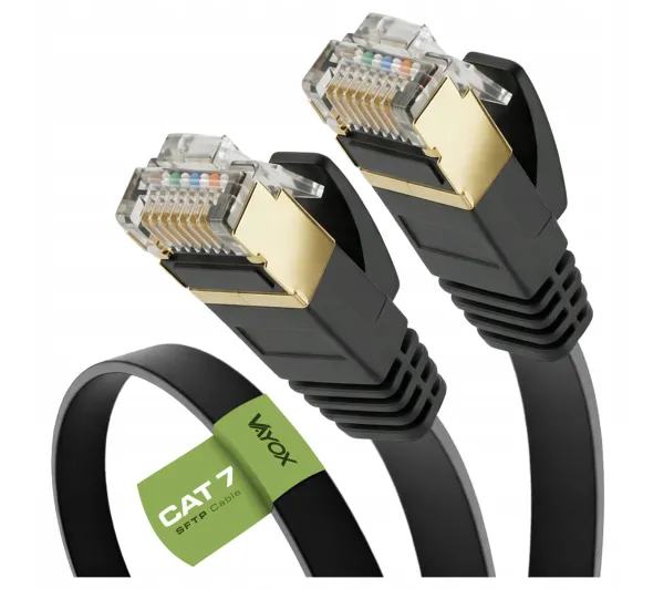Vayox VA0065-15 Ethernet Cat.7 15m Czarny