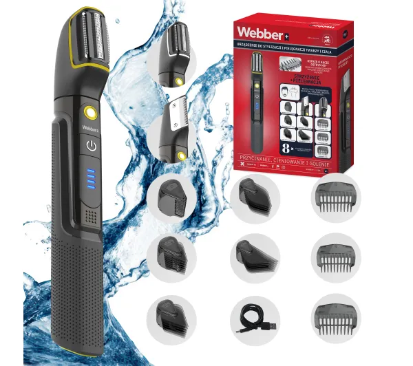 Webber 05BG600 8 nasadek 90min