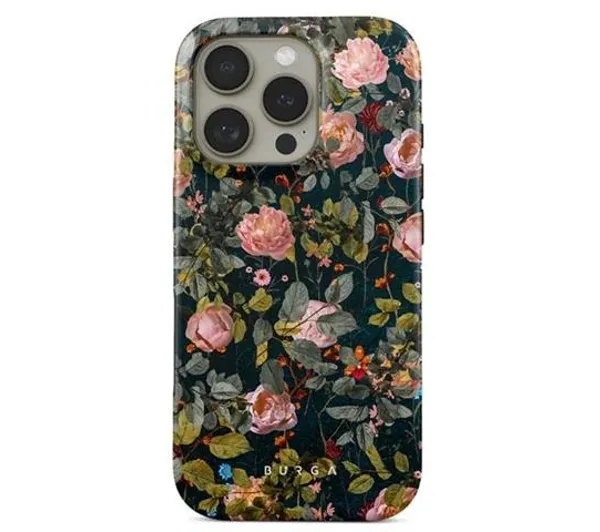 Burga Bloomy Garden do iPhone 16 Pro Kolorowy