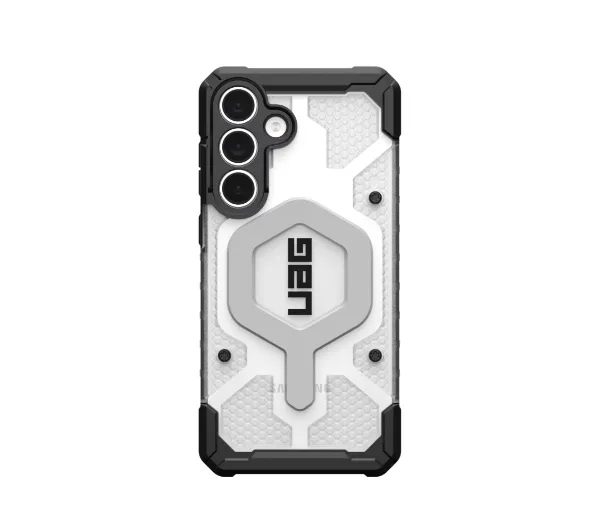 UAG Pathfinder Clear do Galaxy S25 FE Srebrny