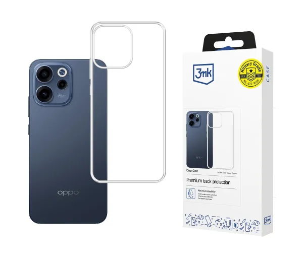 3mk Clear Case do Oppo Reno 15 F 5G / Reno 15 FS 5G (CPH2801) Przezroczysty