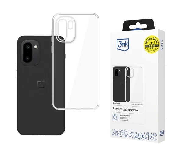 3mk Clear Case do OnePlus 15R Przezroczysty