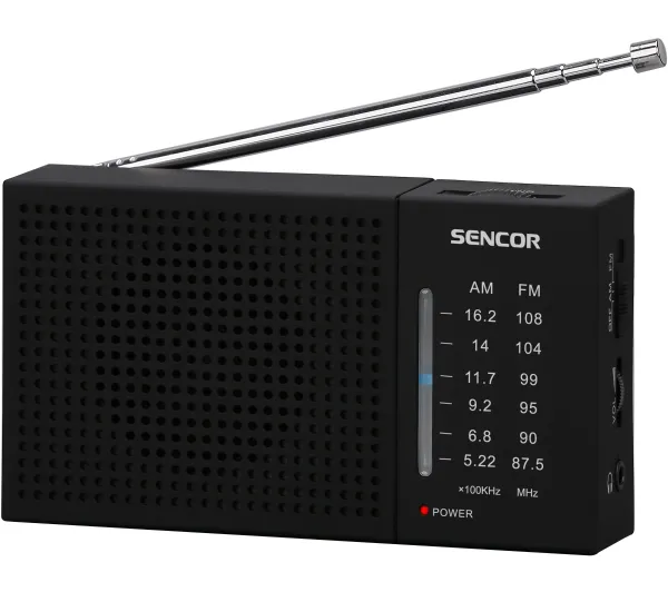 Sencor SRD 1800 Radio FM Czarny