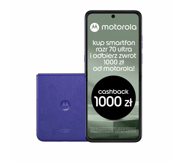Motorola razr 70 ultra 16/512GB 6,9" 165Hz 50Mpix Chabrowy