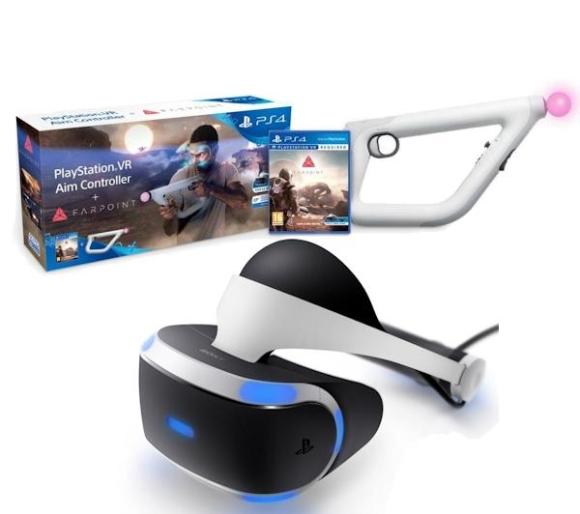 okulary VR Sony PlayStation VR + Farpoint + Aim Controller