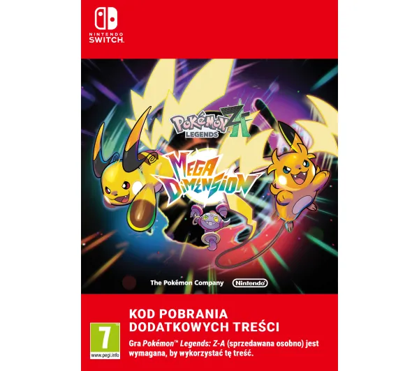 Pokémon Legends Z-A Mega Dimension DLC Nintendo Switch [Bon Aktywacyjny]