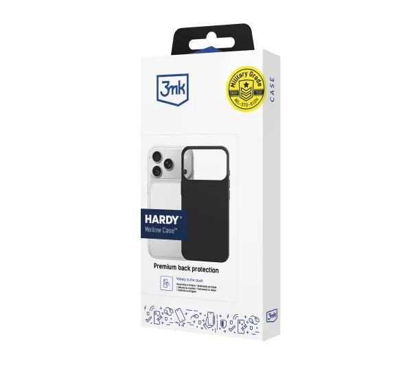 3mk Hardy Mellow Case do iPhone 13 Czarny