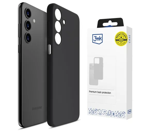 3mk Hardy Mellow Case do Galaxy A25 5G Czarny