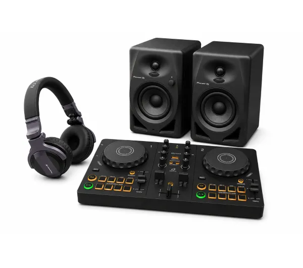 Pioneer Zestaw House Party Starter Bundle DDJ-FLX2 + Słuchawki HDJ-CUE1 + Kolumny DM-40D