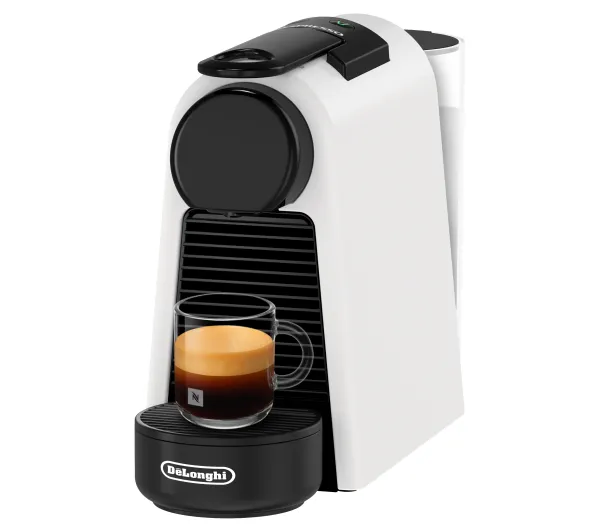 Ekspresy do kawy ciśnieniowe - Nespresso Delonghi Essenza Mini EN85.WMT Szerokość 11cm Biały