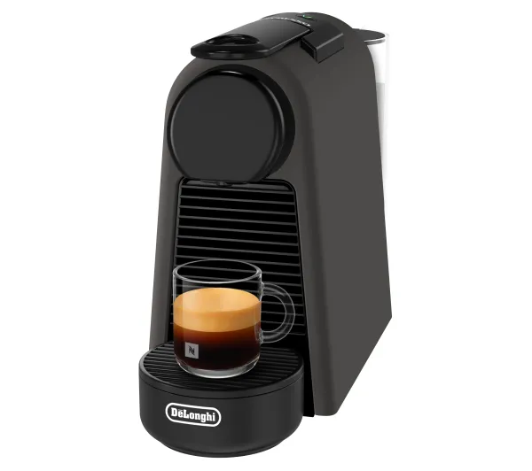 Ekspresy do kawy ciśnieniowe - Nespresso Delonghi Essenza Mini EN85.BKMT Szerokość 11cm Czarny