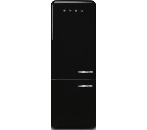 Lodówki - Smeg FAB38LBL6 Pełny No Frost 205cm Komora świeżości Czarny