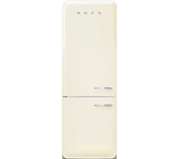 Lodówki - Smeg FAB38LCR6 Pełny No Frost 205cm Komora świeżości Kremowy