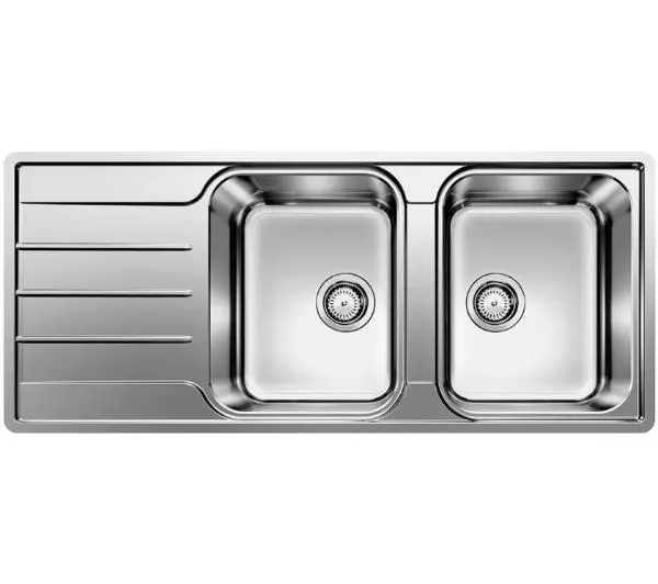 Zlewozmywaki kuchenne - Blanco LEMIS 8 S-IF 523036 Stalowy Srebrny