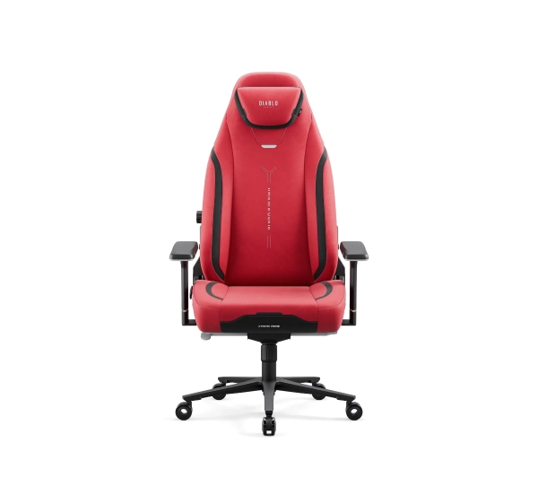 Diablo Chairs X.Eye Prime, Normal Size, Bloody Mary Gamingowy do 140kg Czerwony