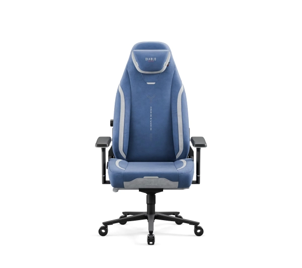 Diablo Chairs X.Eye Prime, Normal Size, Meta Ocean Gamingowy do 140kg Niebieski