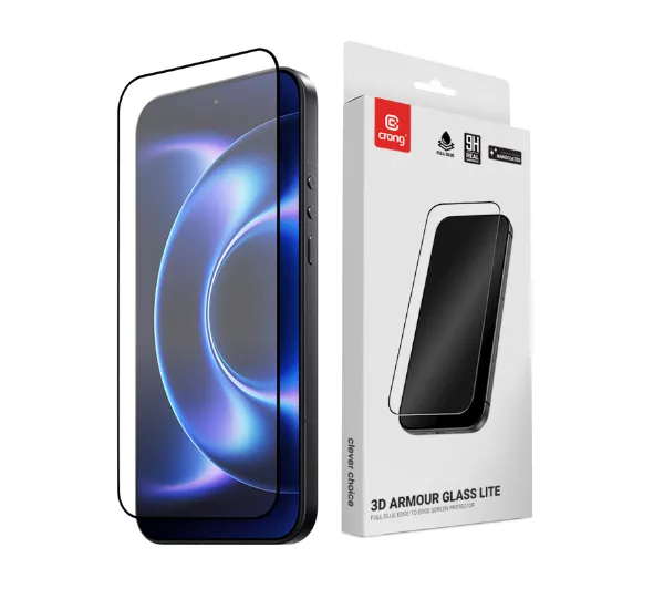Crong 3D Armour Glass Lite do Xiaomi 17 Ultra