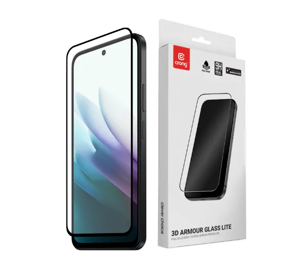 Crong 3D Armour Glass Lite do Xiaomi Redmi 15