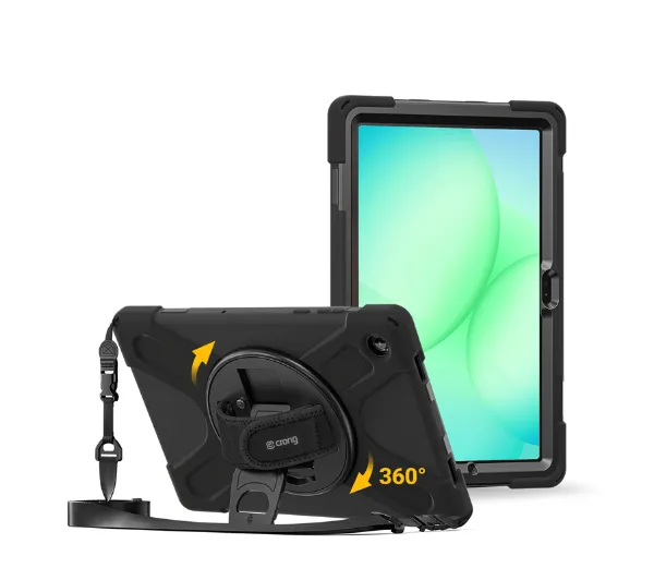 Crong Defender Plus pancerne do Galaxy Tab A11+ 10.9” Czarny